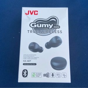 JVC gumy wireless earbuds black